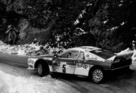 Lancia 037 - Biasion und Siviero hatten im heckgetriebenen 037 keine Chance am Rallye Monte Carlo 1985