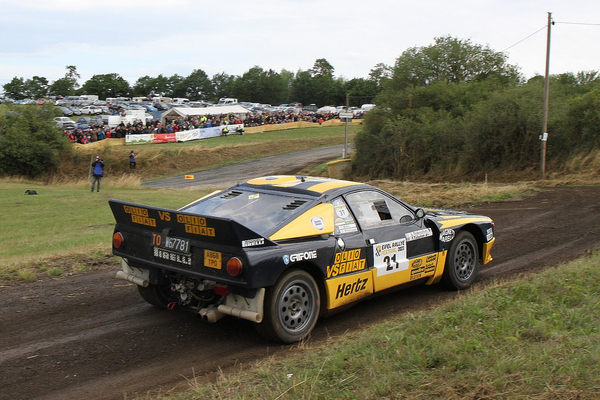 Image: Lancia 037 Rally from 1984, used in the 1984 San Remo Rally, received the prize for the best original vehicle - ADAC Eifel Rallye Festival 2023