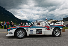 Lancia 037 Rallye Evo 2 (1982) - auf dem Flugplatz Niederöblarn an der Chopard Racecar-Trophy 2014 (Ennstal-Classic)