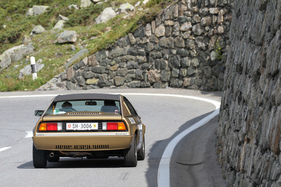 Lancia 137 AS Montecarlo (1978) - bei der Überquerung des Flüelapasses an der Passione Engadina 2019