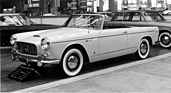 Lancia Appia GT Cabriolet Vignale (1958) - ausgestellt am Automobilsalon von Turin 1958