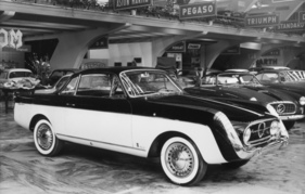 Lancia Appia Sport Coupé 2. Serie Vignale (1956) - gezeigt am Turiner Automobilsalon 1956