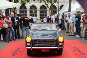 Lancia Appia Vignale Convertibile (1960) - gewann den zweiten Platz in der Kategorie "Pre-1960 Open" - am ZCCA 2016