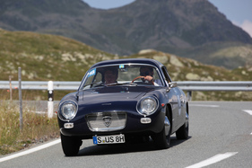 Lancia Appia Zagato Passo Corto GTE (1960) - bei der Überquerung des Flüelapasses an der Passione Engadina 2019