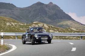 Lancia Appia Zagato Passo Corto GTE (1960) - bei der Überquerung des Flüelapasses an der Passione Engadina 2019