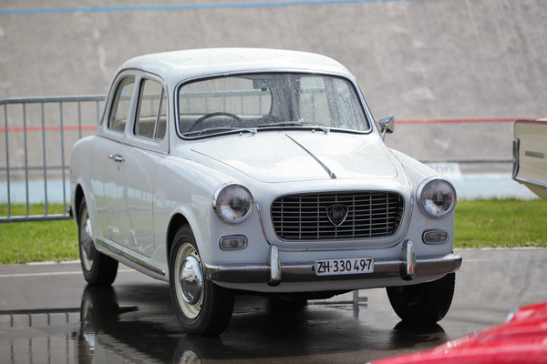 Lancia Appia - natürlich rechtsgelenkt und natürlich ohne B-Säule - Dolder Classics Mai 2017