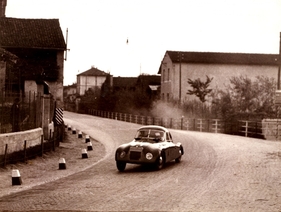 Lancia Aprilia 1500 (1940) - Guidotti an der Mille Miglia 1940