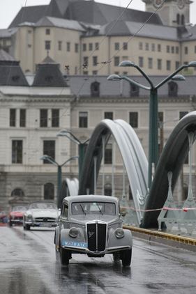 Lancia Aprilia (1937) - am Start in der Tourenwagenklasse  - Gaisbergrennen 2013 - Stadt-Grand-Prix in Salzburg am Donnerstag