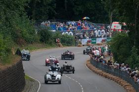 Lancia Aprilia Barchetta (1938) am Solitude Revival 2015 in der Gruppe «Vorkriegsrennwagen»