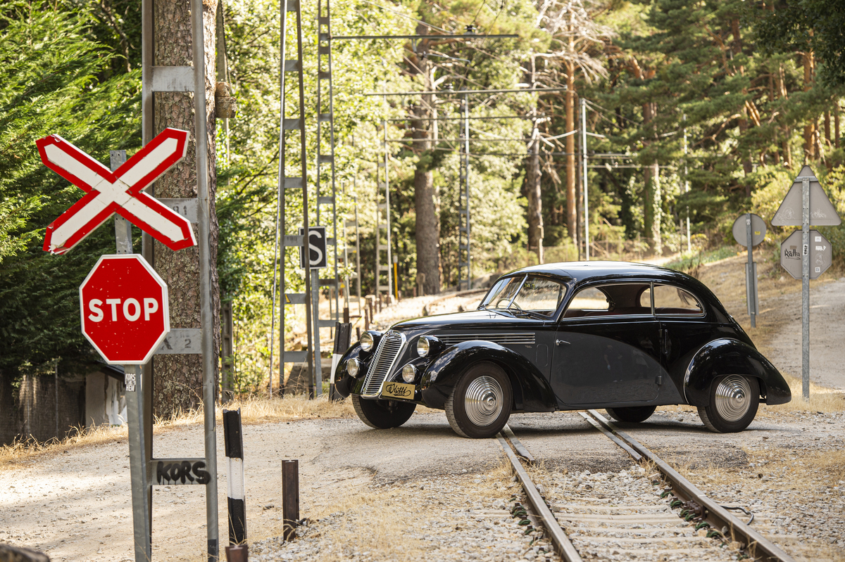 Lancia Aprilia Berlina Sport Viotti (1938) - geschätzt auf EUR 300'000 bis 350'000 an der Catawiki Concours d'Elegance Versteigerung 2021