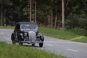 Lancia Aprilia Cabriolet Pinin Farina (1938) - an der Passione Engadina 2020 Lancia Aprilia Cabriolet Pinin Farina (1938) - an der Passione Engadina 2020