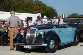 Lancia Aprilia Cabriolet Pinin Farina (1940) - 2. Serie, V4-Motor mit 1483 cm3 und 48 PS, nur 2252 Exemplare gebaut - Dolder Classics September 2020