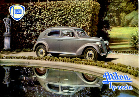 Lancia Ardea (1950) - Serie 4 - auf dem Verkaufsprospekt