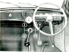 Lancia Ardea (1950) - Serie 4 mit fünf Vorwärtsgängen