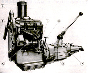 Lancia Ardea (1950) - V4-Motor