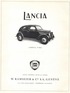 Lancia Ardea 4. Serie (1950) - Werbung aus dem Jahre 1950