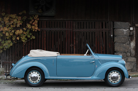 Lancia Ardea Cabriolet (1945) - 3,62 Meter lang ist der offene Wagen