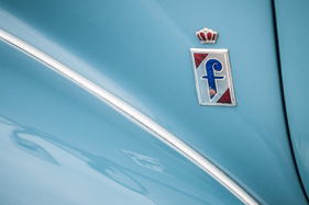 Lancia Ardea Cabriolet (1945) - das Pinin Farina Zeichen auf der Flanke