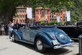 Lancia Astura 3a Serie Cabriolet Stabilimenti Farina (1936) - am Concorso d'Eleganza Villa d'Este 2015 in der Klasse A "flamboyance in motion"