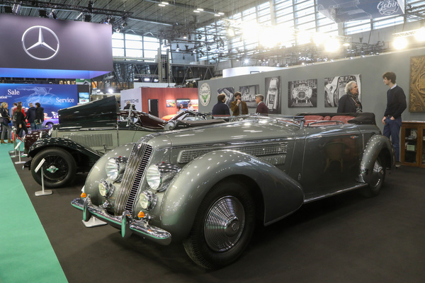 Lancia Astura Bocca (1936) - dritte Serie, kurzes Chassis, einer von sechs Wagen - Rétromobile Paris 2024