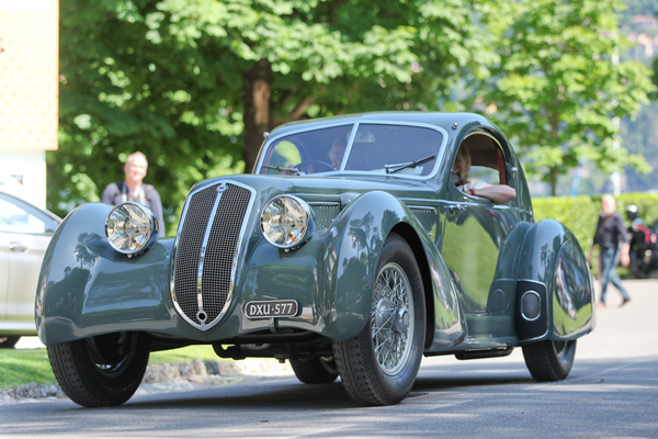 Lancia Astura Serie II Berlinetta Castagna (1933) - am Concorso d'Eleganza Villa d'Este 2016 in der Klasse B "Pre-1945 Supercars"