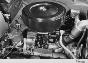 Lancia Aurelia (1953) - Blick auf den Motor