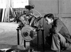 Lancia Aurelia (1953) - Studium des V6-Motors