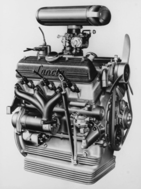 Lancia Aurelia (1953) - der V6-Motor, 2. Serie