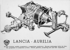 Lancia Aurelia (1954) - Getriebe an der Hinterachse