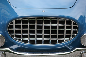 Lancia Aurelia 2000 B52 Vignale Coupé (1952) - handgearbeiter rundlicher Kühlergrill
