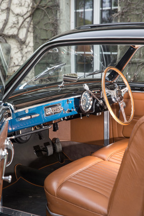 Lancia Aurelia 2000 B52 Vignale Coupé (1952) - helles und wohnliches Cockpit
