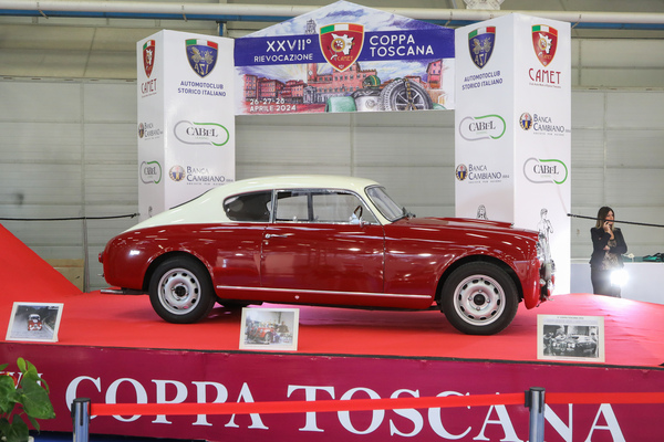 Lancia Aurelia B20GT (1953) - schon damals an der Coppa Toscana - Auto e Moto d'Epoca Bologna 2023