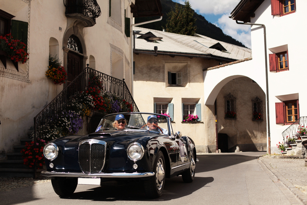 Bild: Lancia Aurelia B24 Convertibile (1958) - an der Passione Engadina 2015