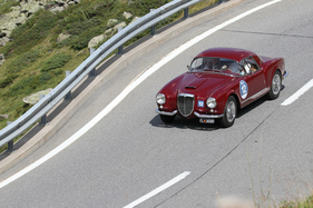 Lancia Aurelia B24 Spider America (1955) - bei der Überquerung des Flüelapasses an der Passione Engadina 2019