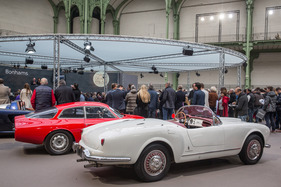 Lancia Aurelia B24 Spider avec Hardtop (1955) - als Lot 347 versteigert an der Bonhams Grand Palais Verteigerung in Paris am 4. Februar 2016