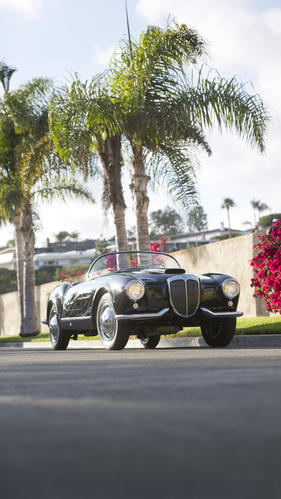 Lancia Aurelia B24S Spider America (1955) - als Lot 044 an der Bonhams Quail Lodge Auction am 14. August 2015