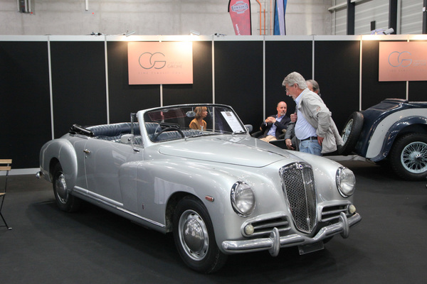 Bild Lancia Aurelia B50 (1951) - Pininfarina-Cabriolet, gehörte dem Schauspieler Giorgio Albertazzi, gesehen bei Christoph Grohe - Swiss Classic World Luzern 2019
