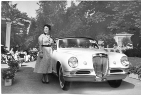 Bild Lancia Aurelia Coupé (1953) - am Concours d'Elégance Genf von 1953