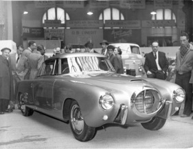 Lancia Aurelia Coupé PF 200 (1952) - für den Pariser Salon erhielt das vormals offene Auto ein Dach