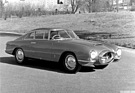 Lancia Aurelia Coupé PF 200 (1954) - Pininfarina-Entwurf - hier noch mit dem vollständig verglasten Coupé-Dach