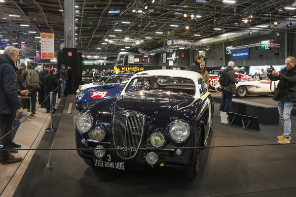 Lancia Aurelia GT 2500 (1953) – "Scuderia Lancia Corsa", Chassis B20-2268, gesehen bei Lukas Hüni – Rétromobile Paris 2025