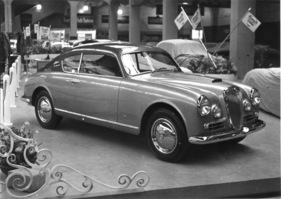 Lancia Aurelia GT 2500 (1955) - typische Konstruktion zwischen Seriensport- und Tourenwagen - Genfer Automobilsalon 1955