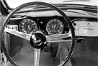 Lancia Aurelia GT 2500 (1956) - Lenkrad und Armaturenbrett eines Neuwagens