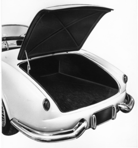 Lancia Aurelia GT 2500 Spider (1955) - Blick in den Kofferraum