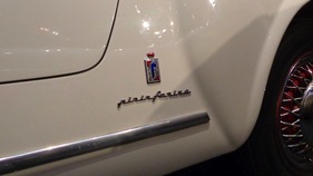 Lancia Aurelia GT 2500 Spider (1955) - Pininfarina-Zeichen auf der Flanke
