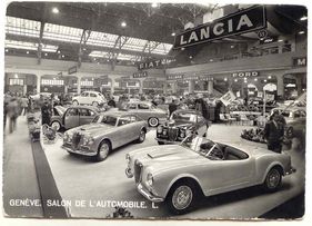 Lancia Aurelia GT 2500 Spider (1955) - am Genfer Automobilsalon 1955