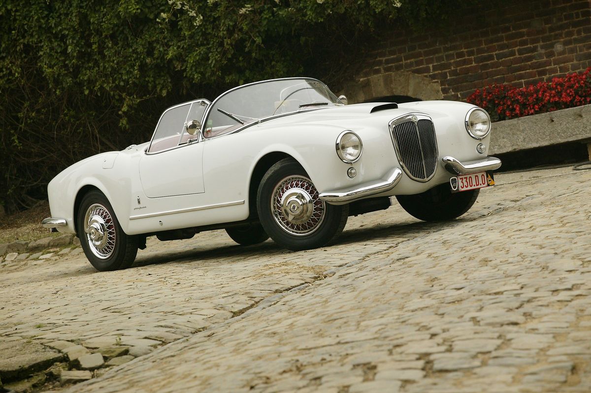 Lancia Aurelia GT 2500 Spider (1955) - mit montierten Seitenscheiben