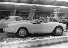 Lancia Aurelia GT 2500 Spider America (1955) - an der Premiere in Brüssel beim ersten internationalen Autosalon des Jahres