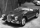 Lancia Aurelia GT 2500 Spider America (1955) - frühes dunkles Exemplar, aber bereits mit glatten Raddeckeln