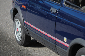 Lancia Autobianchi A112 Abarth 70 HP (1985) - mattschwarze Kunststoffverbreiterungen für den Abarth